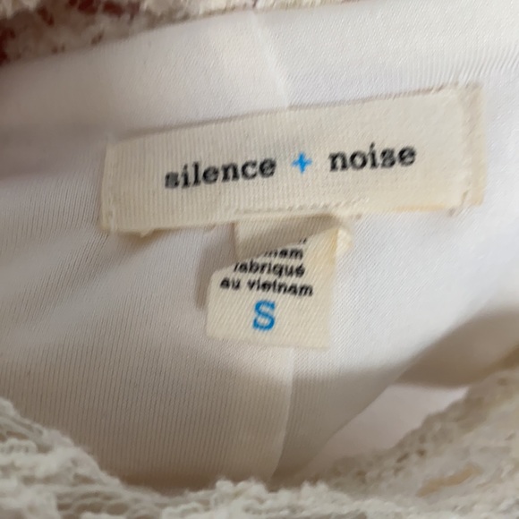 Silence + Noise cream romper NWOT - Picture 5 of 5